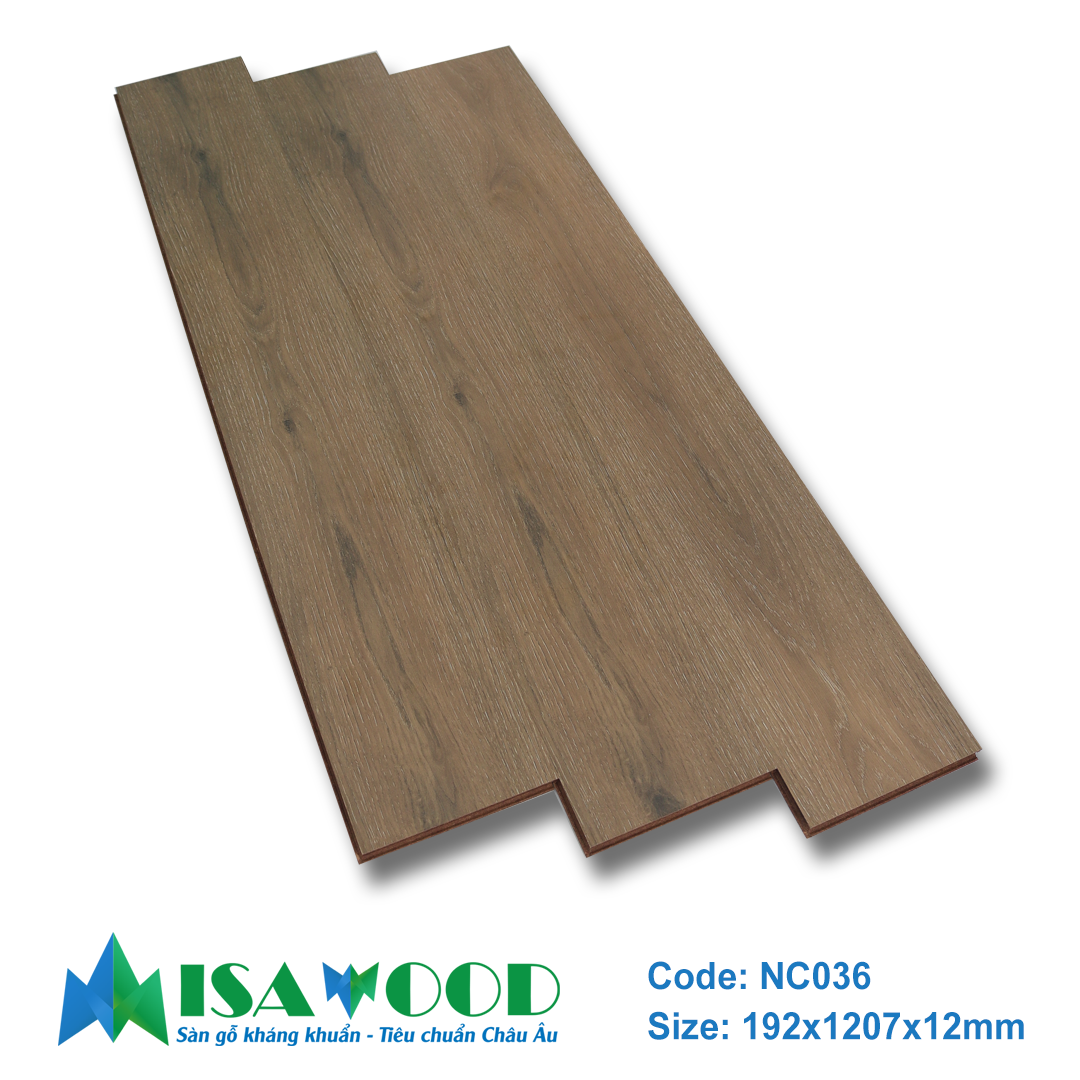 Sàn gỗ kháng khuẩn MisaWood - NC036 - 12mm